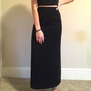 long black skirt